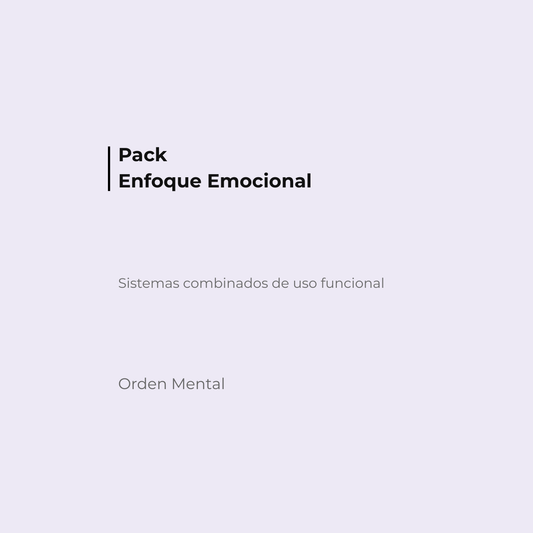 Pack Enfoque Emocional