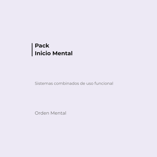 Pack Inicio Mental